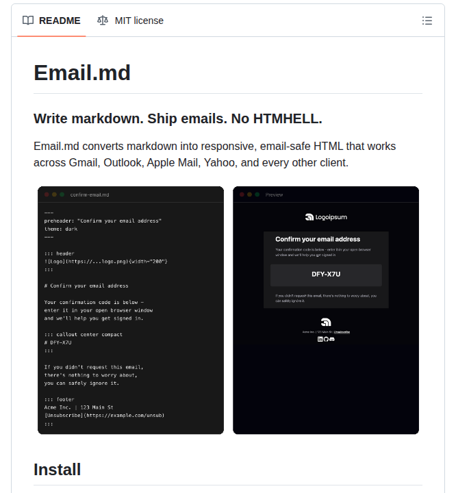 Unmta Emailmd screenshot