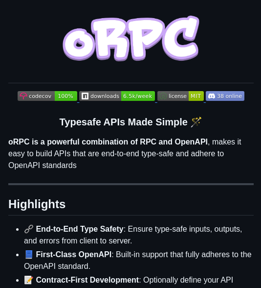 Unnoq Orpc screenshot