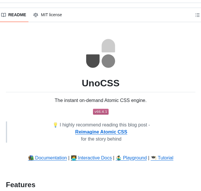 Unocss Unocss screenshot
