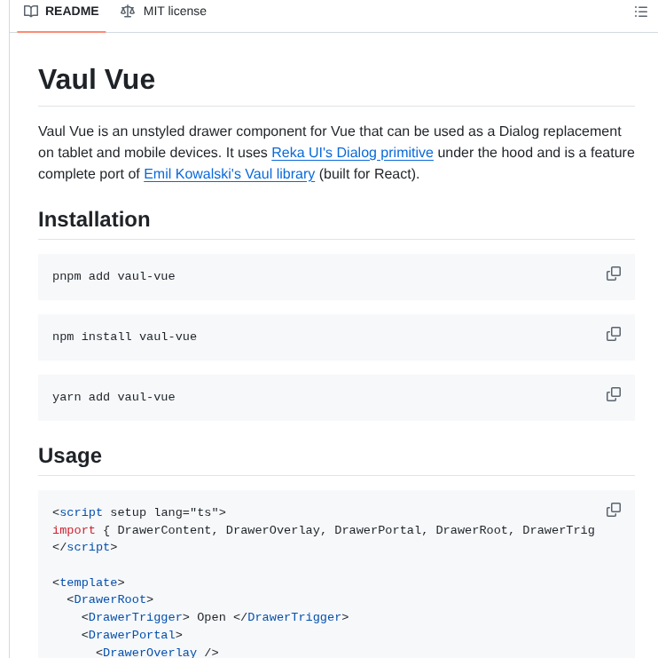 Unovue Vaul Vue screenshot