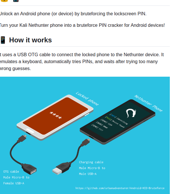 Urbanadventurer Android Pin Bruteforce screenshot