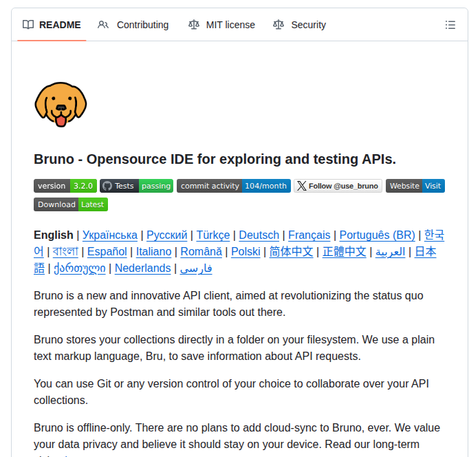 Usebruno Bruno screenshot