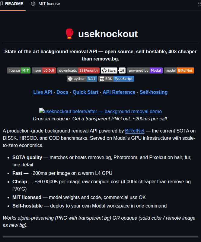 Useknockout Api screenshot