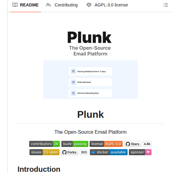 Useplunk Plunk screenshot