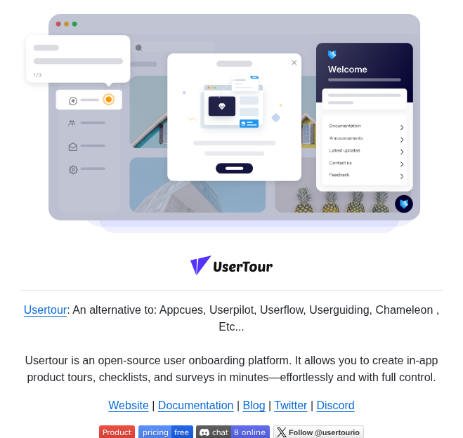 Usertour Usertour screenshot