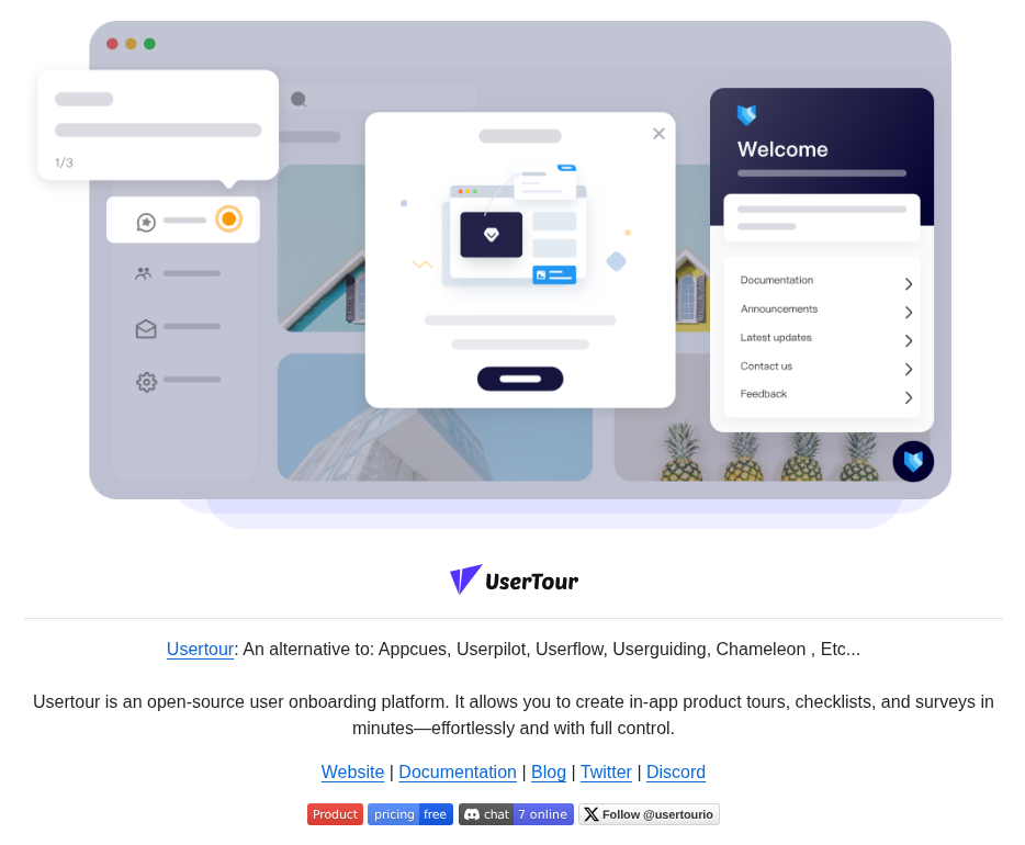 Usertour Usertour screenshot