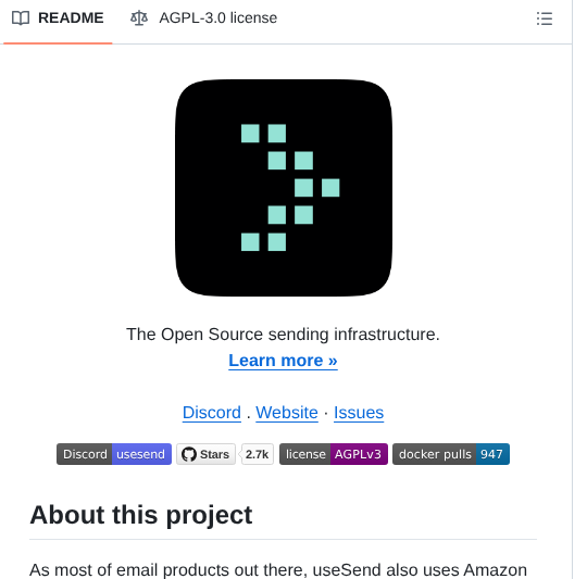 Usesend Usesend screenshot