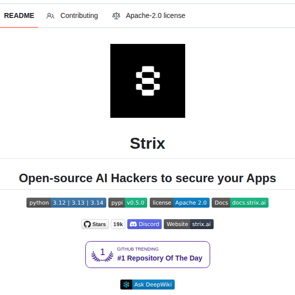 Usestrix Strix screenshot