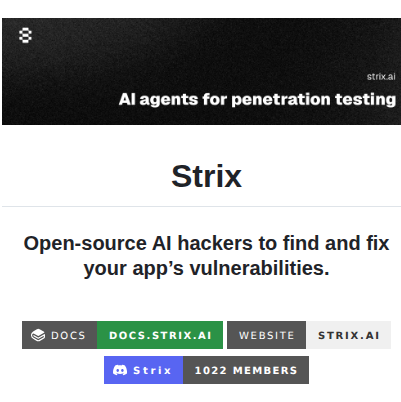Usestrix Strix screenshot