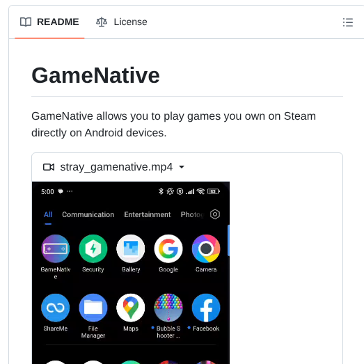 Utkarshdalal Gamenative screenshot