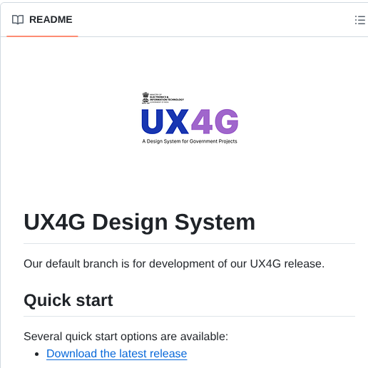 Ux4g Ux4g Design System V1 screenshot
