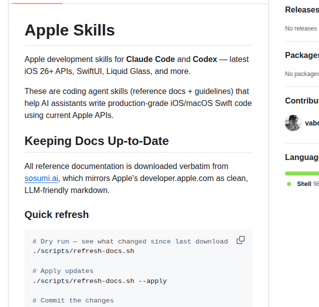 Vabole Apple Skills screenshot