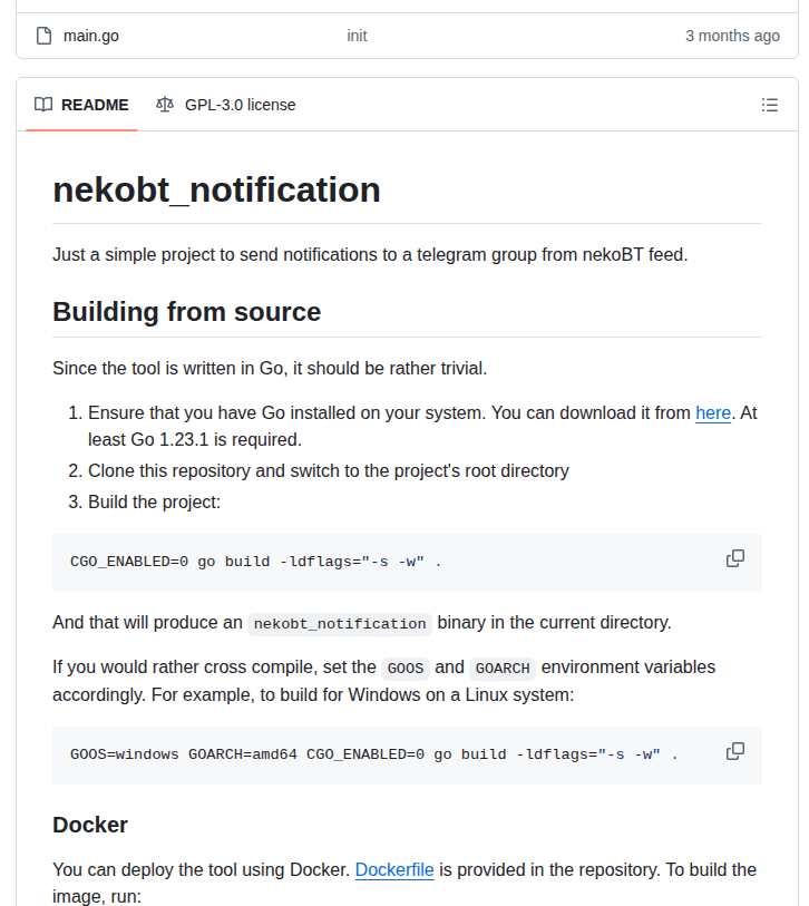Varyg1001 Nekobt_notification screenshot