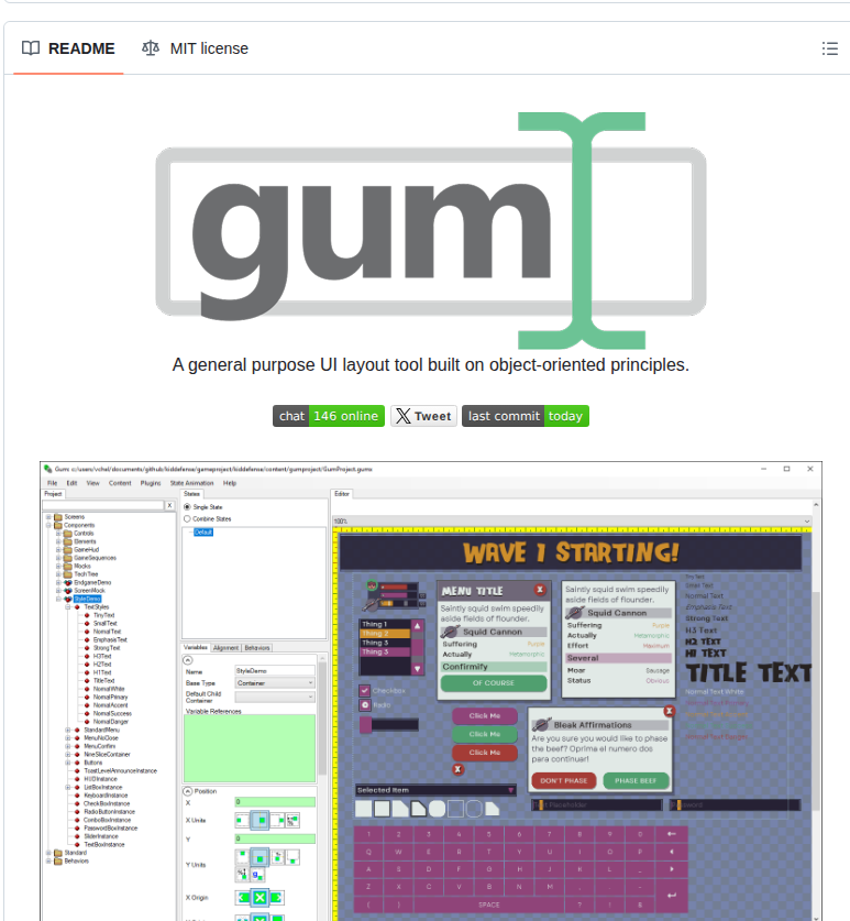 Vchelaru Gum screenshot