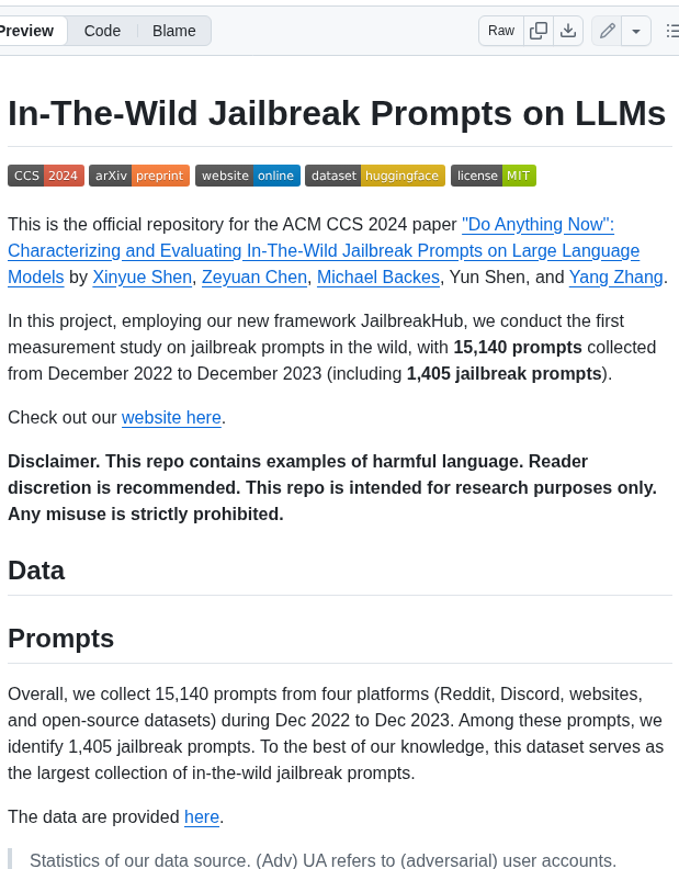 Verazuo Jailbreak_llms screenshot