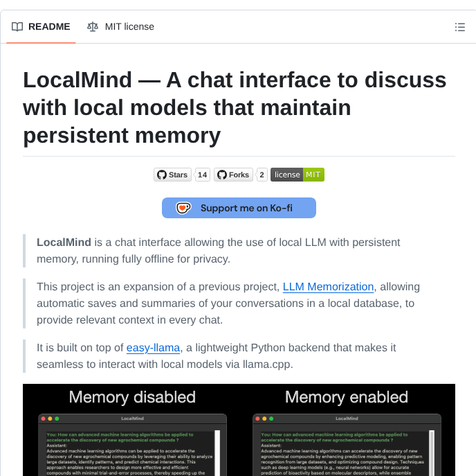 Victorcarre6 Localmind screenshot