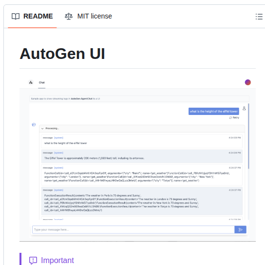 Victordibia Autogen Ui screenshot