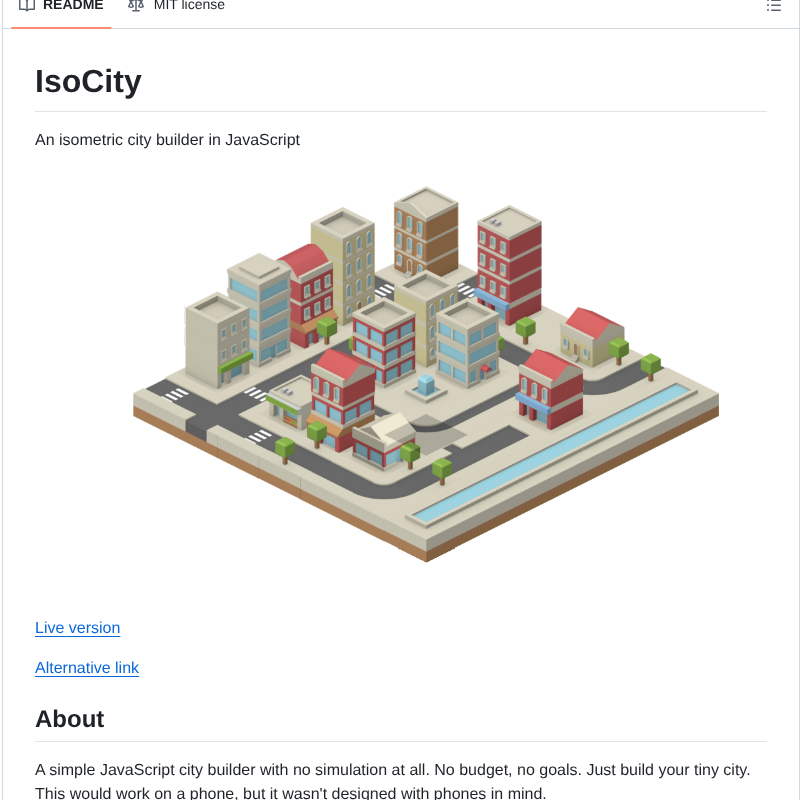 Victorqribeiro Isocity screenshot