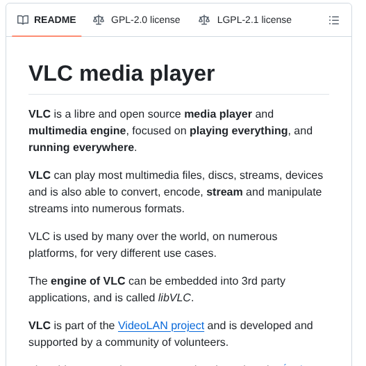 Videolan Vlc screenshot