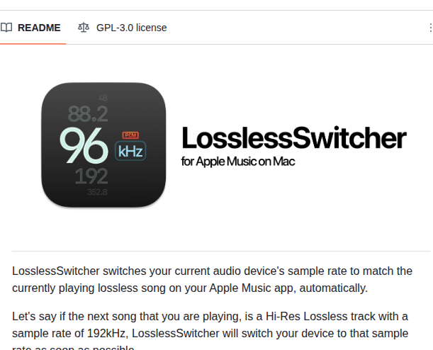 Vincentneo Losslessswitcher screenshot