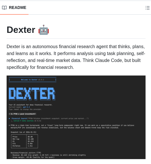 Virattt Dexter screenshot