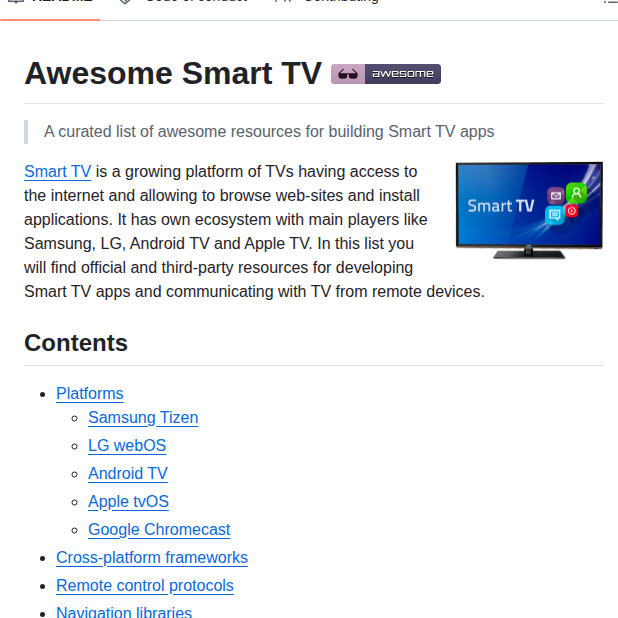 Vitalets Awesome Smart Tv screenshot