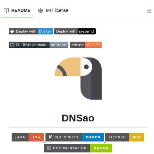 Vitallan Dnsao screenshot