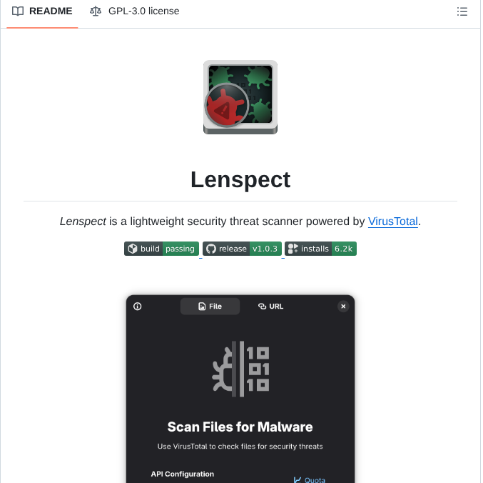 Vmkspv Lenspect screenshot