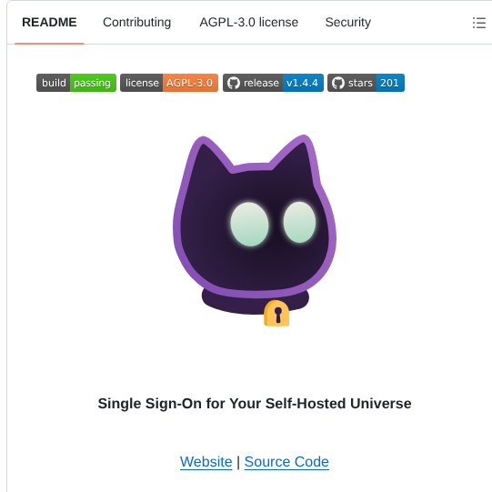 Voidauth Voidauth screenshot