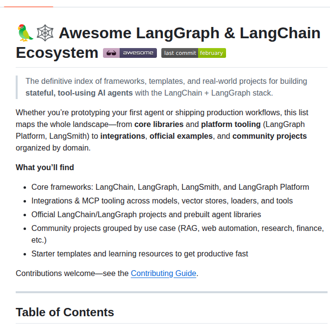 Von Development Awesome Langgraph screenshot