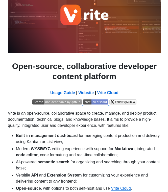 Vriteio Vrite screenshot
