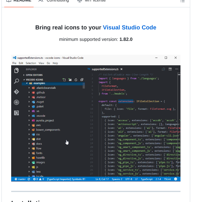 Vscode Icons Vscode Icons screenshot