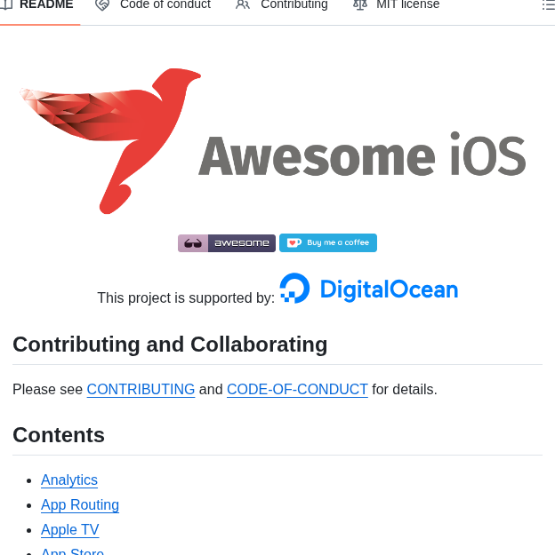 Vsouza Awesome Ios screenshot