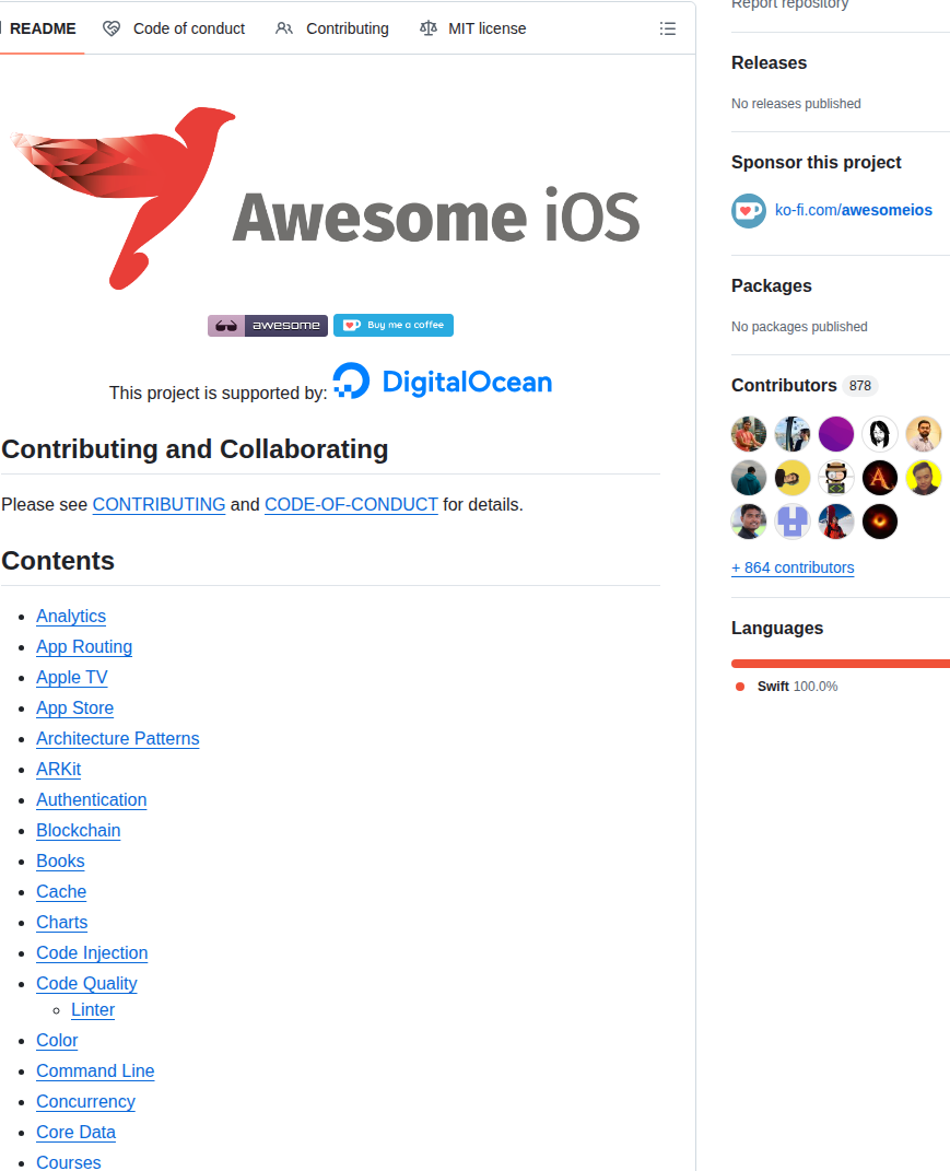 Vsouza Awesome Ios screenshot