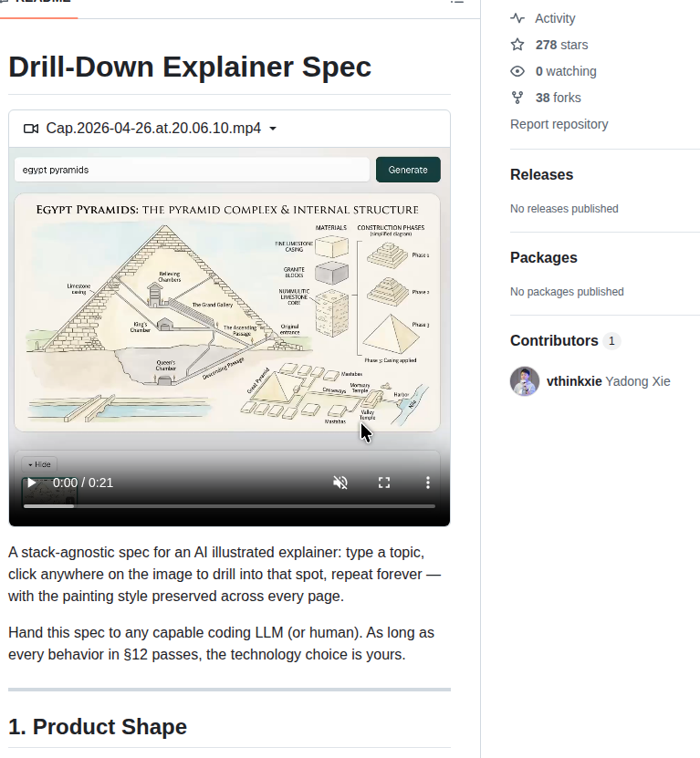 Vthinkxie Illustrated Explainer Spec screenshot