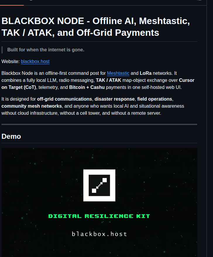 Wadadawadada Blackbox_node screenshot