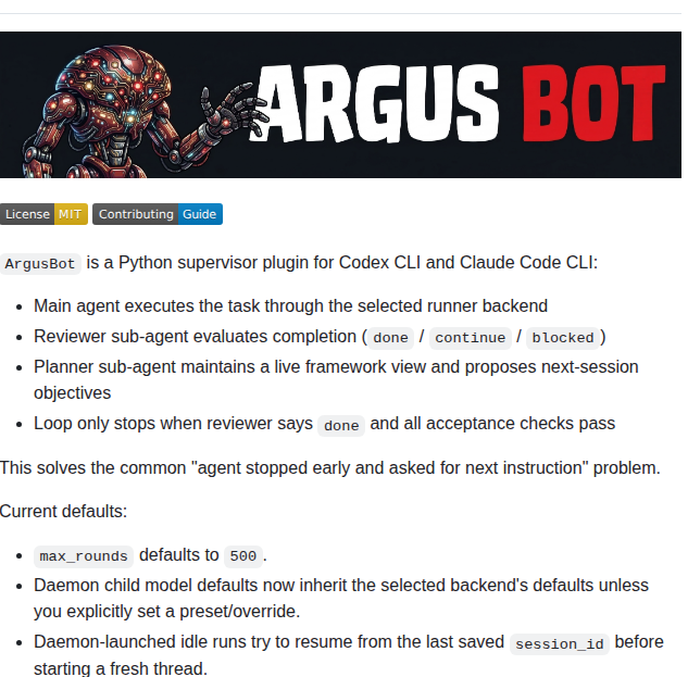 Waltstephen Argusbot screenshot