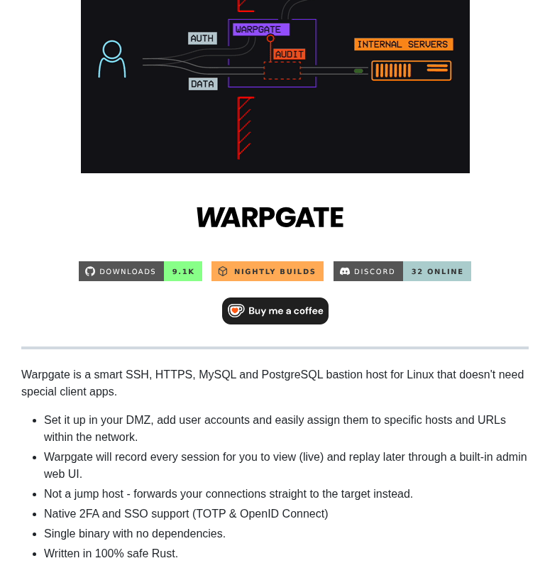 Warp Tech Warpgate screenshot