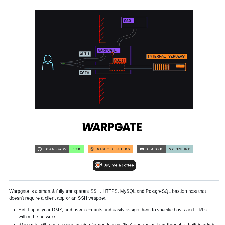 Warp Tech Warpgate screenshot