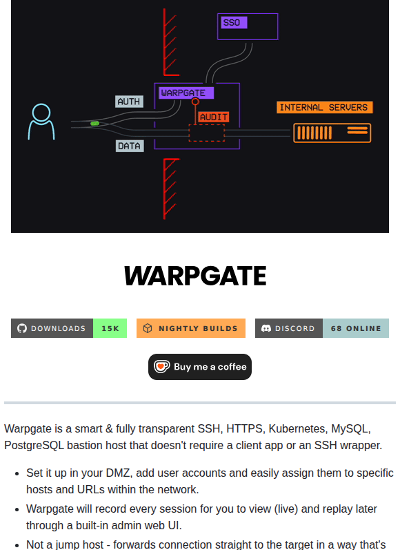 Warp Tech Warpgate screenshot