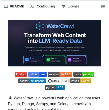 Watercrawl Watercrawl screenshot