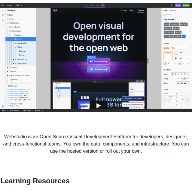 Webstudio Is Webstudio screenshot
