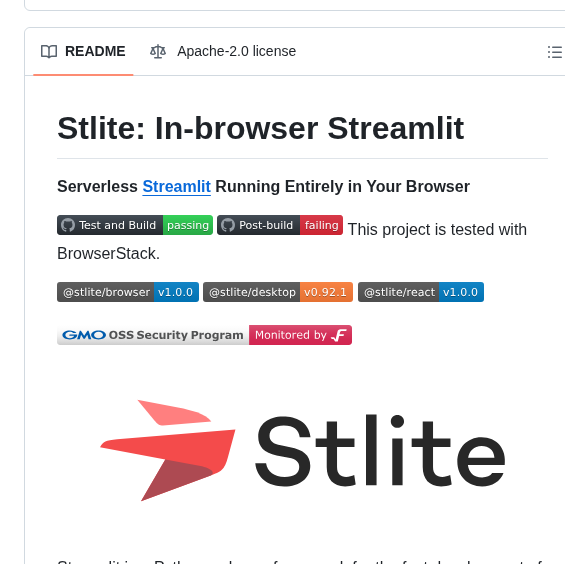 Whitphx Stlite screenshot