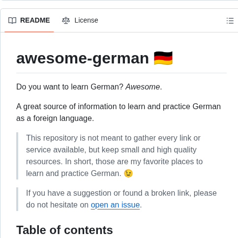 Willianpaixao Awesome German screenshot