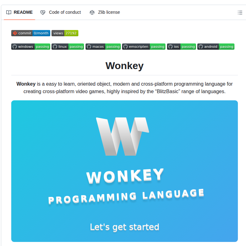 Wonkey Coders Wonkey screenshot