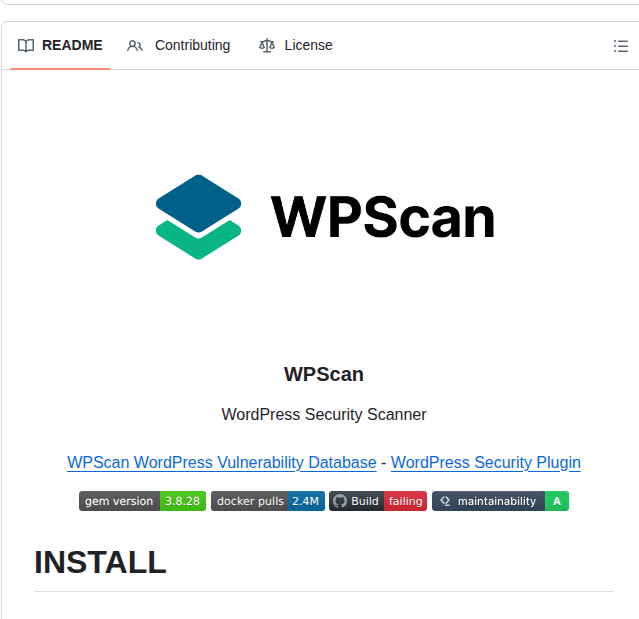 Wpscanteam Wpscan screenshot