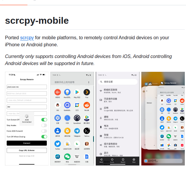 Wsvn53 Scrcpy Mobile screenshot