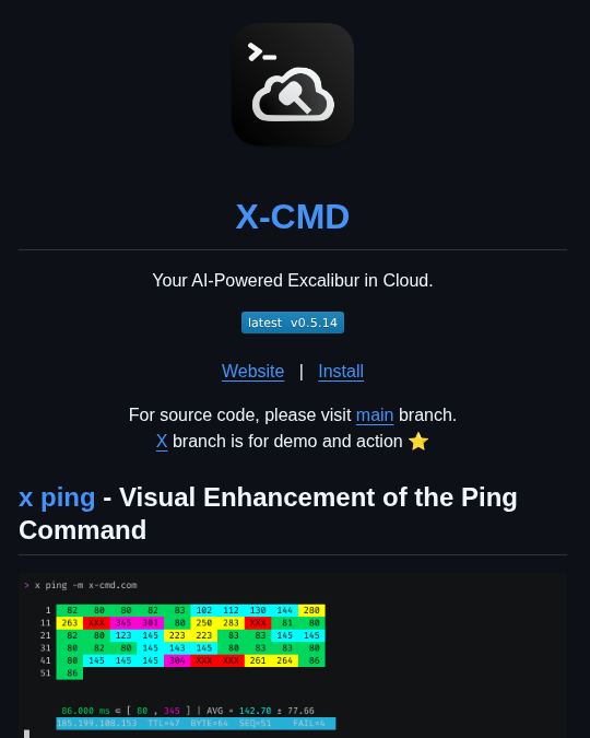 X Cmd X Cmd screenshot