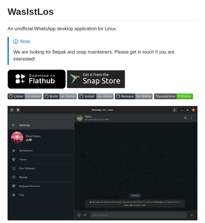 Xeco23 Wasistlos screenshot