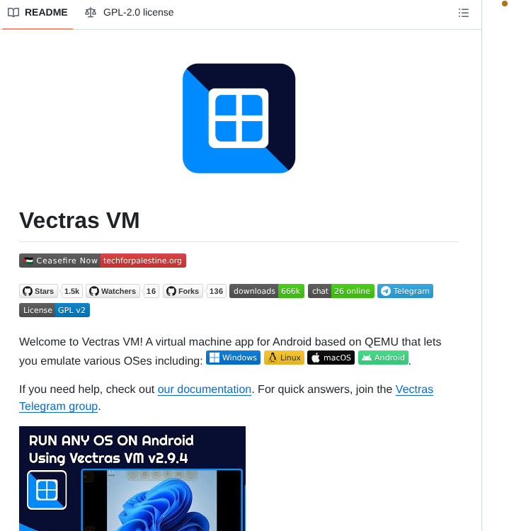 Xoureldeen Vectras Vm Android screenshot
